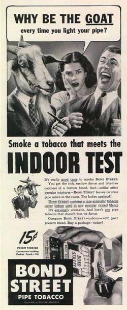 Ads Bond Street Tobacco