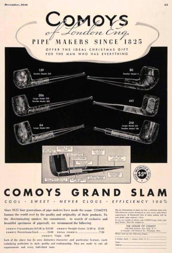 Ads Comoy's Pipes