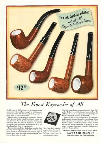 Ads Kaywoodie Pipes