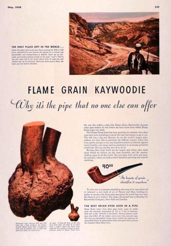 Ads Kaywoodie Pipes