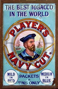 Ads Player's Navy Cut